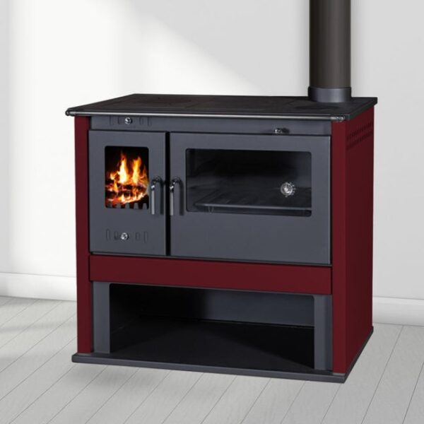 BELLEZA VIKI LUX BORDEAUX 15 kW Holzofen