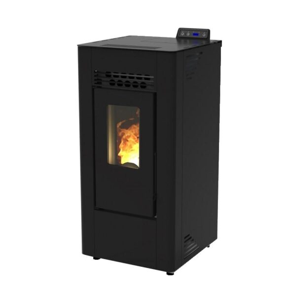 PAKET Pelletofen C9C FIREMATIC + Saugnapfset Dinak + WLAN-Modul