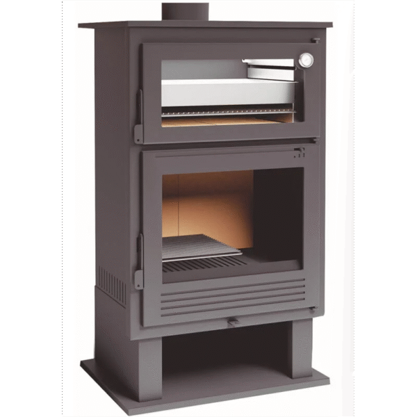 Holzofen mit Backofen - FIREMATIC Nebraska 9,5 kW