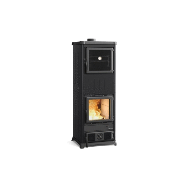 Holzofen mit Ofen - LA NORDICA Nova Forno Steel 12 kW