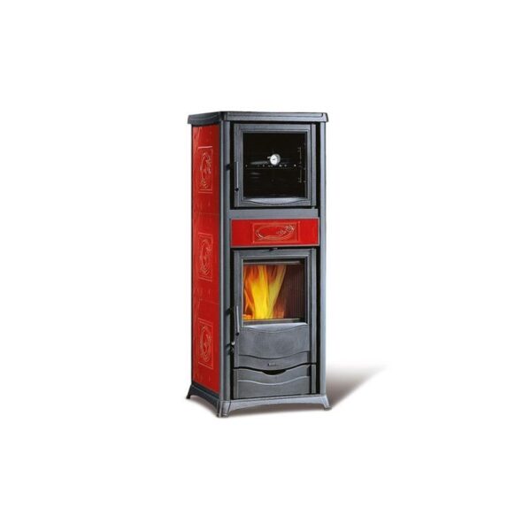 Holzofen mit Backofen - LA NORDICA Rossella Plus Forno Evo 10,6 kW