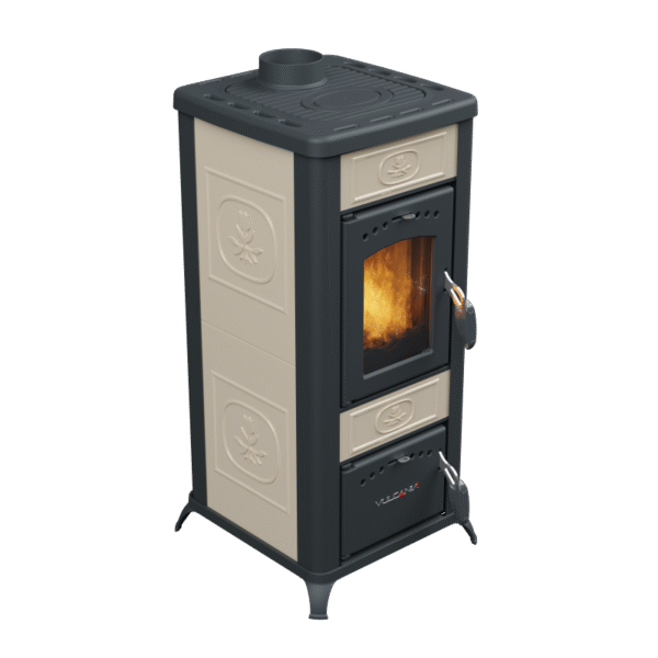 Keramischer Holzofen - VULCANIA Rina 5,5 kW