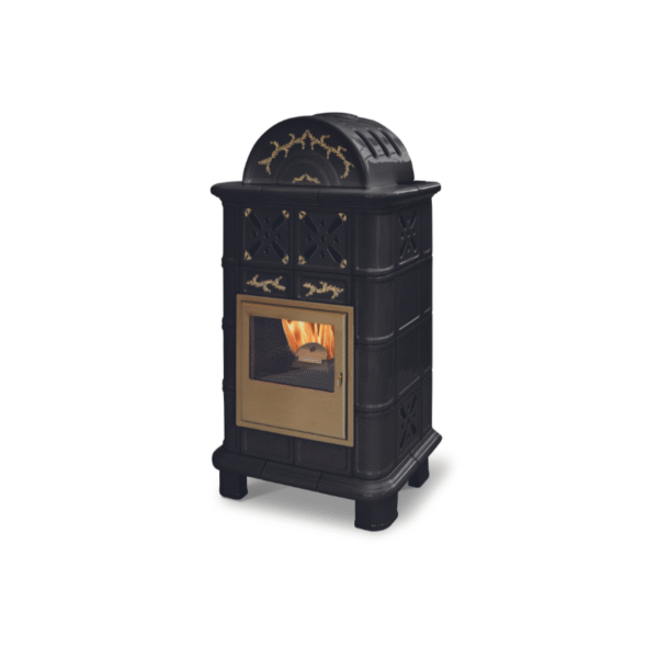 Belüfteter Keramik-Pelletofen - ORIGINAL PHEBO Diana-Dôme 14 kW