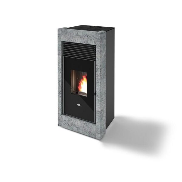 Belüfteter Pelletofen mit Kanalanschluss - EVACALOR Beatrice 15 kW