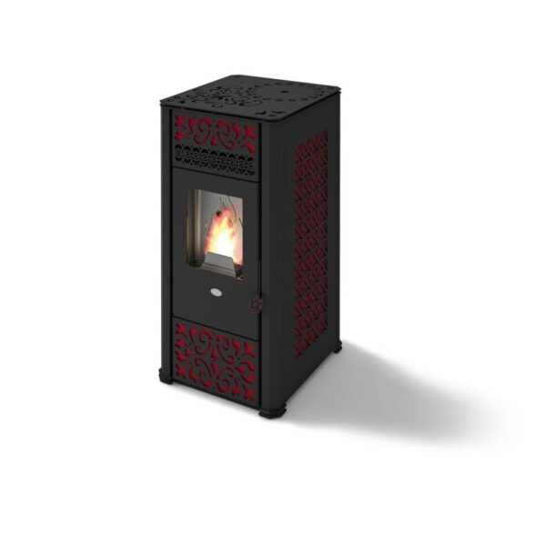 Belüfteter Pelletofen - EVACALOR Lucilla 9,5 kW