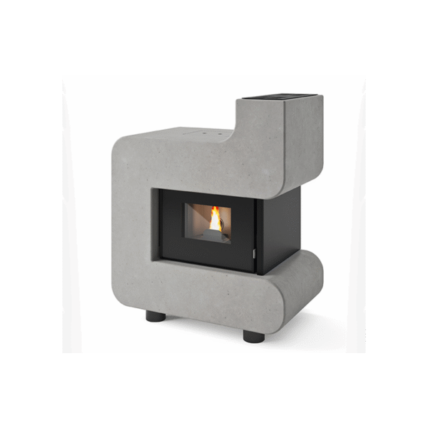 Belüfteter Pelletofen - EVACALOR Tiziano 6,5 kW